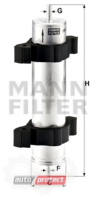  2 - Mann Filter WK 521/2   
