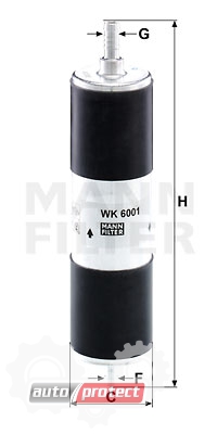  2 - Mann Filter WK 6001   