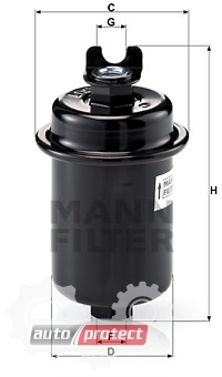  2 - Mann Filter WK 612/4   