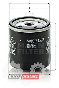  2 - Mann Filter WK 712/5   