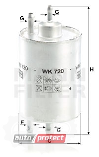  2 - Mann Filter WK 720   