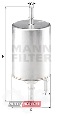  2 - Mann Filter WK 720/4   