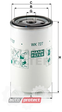  2 - Mann Filter WK 727   