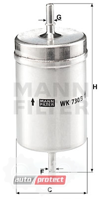  2 - Mann Filter WK 730/3   