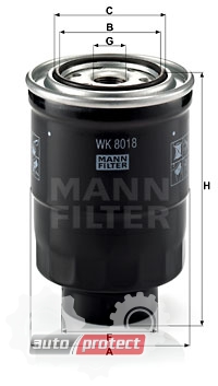  2 - Mann Filter WK 8018 x   
