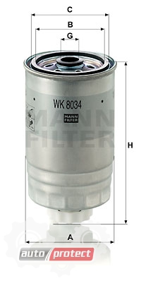  2 - Mann Filter WK 8034   