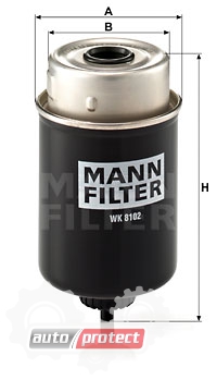  2 - Mann Filter WK 8102   
