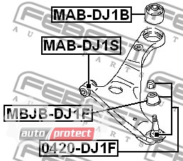  4 - Febest MAB-DJ1B  