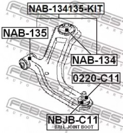  2 - Febest NAB-135  