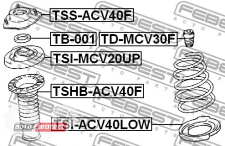  4 - Febest TSHB-ACV40F   