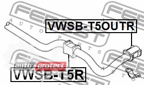 4 - Febest VWSB-T5OUTR   d=21 