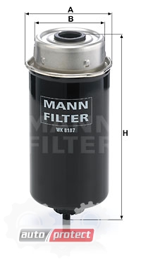  2 - Mann Filter WK 8187   