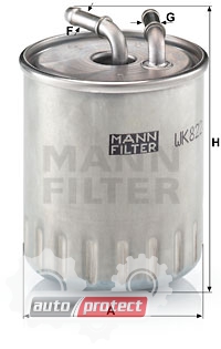  2 - Mann Filter WK 822/3   