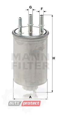  2 - Mann Filter WK 829/6   