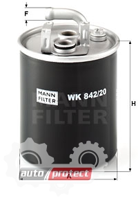  2 - Mann Filter WK 842/20   