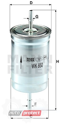  2 - Mann Filter WK 850   