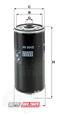  2 - Mann Filter WK 854/2   