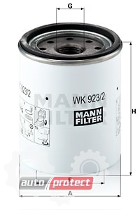  2 - Mann Filter WK 923/2 x   