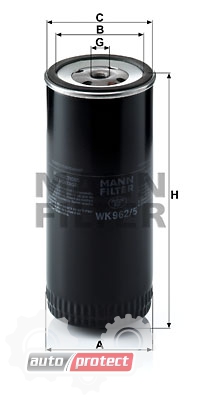  3 - Mann Filter WK 962/5   