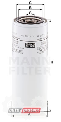  2 - Mann Filter WK 970/2   
